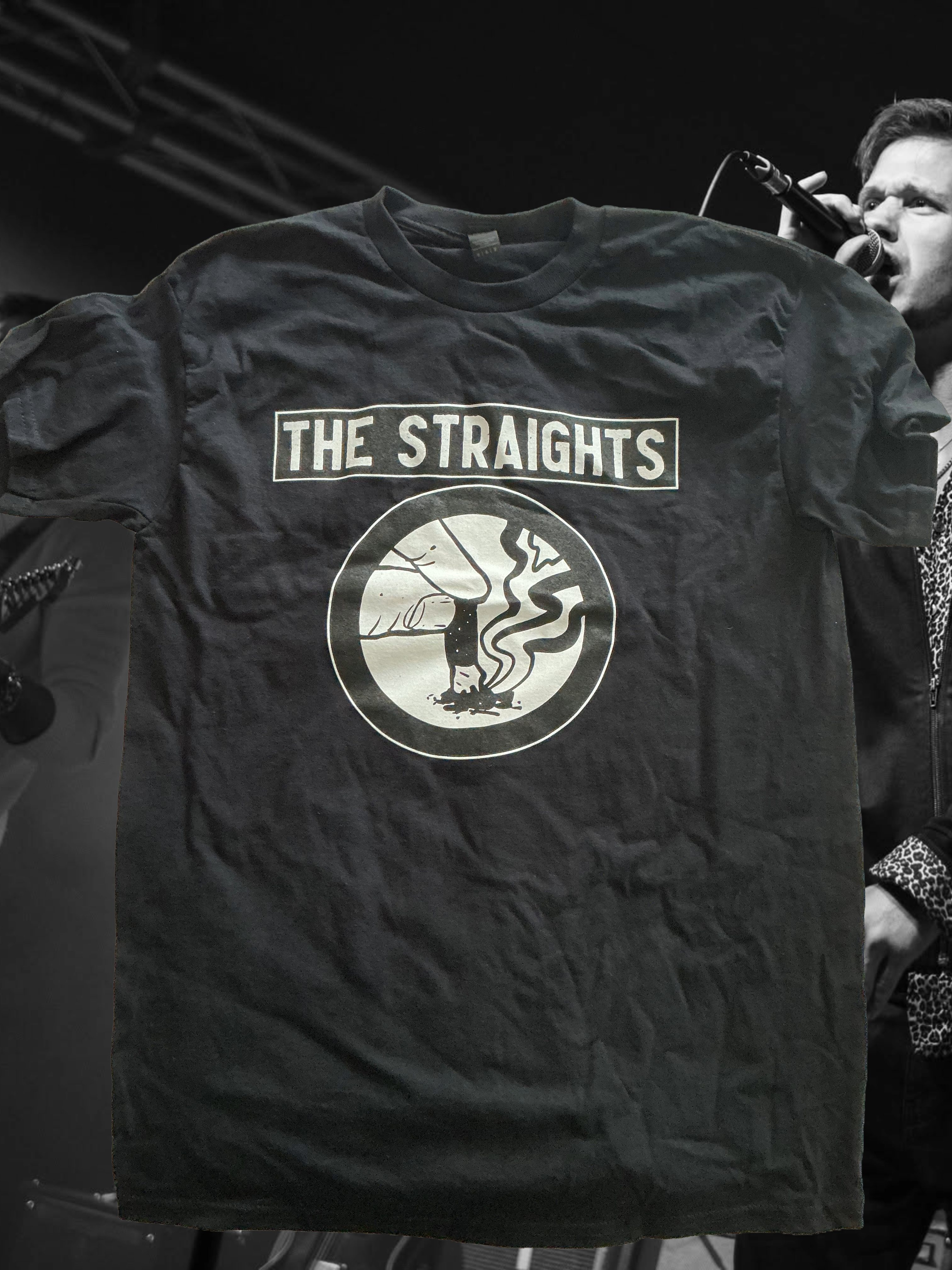 The Straights Logo T-Shirt Black